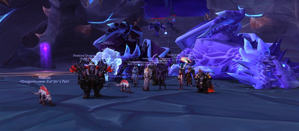 A group photo with some very large company.
